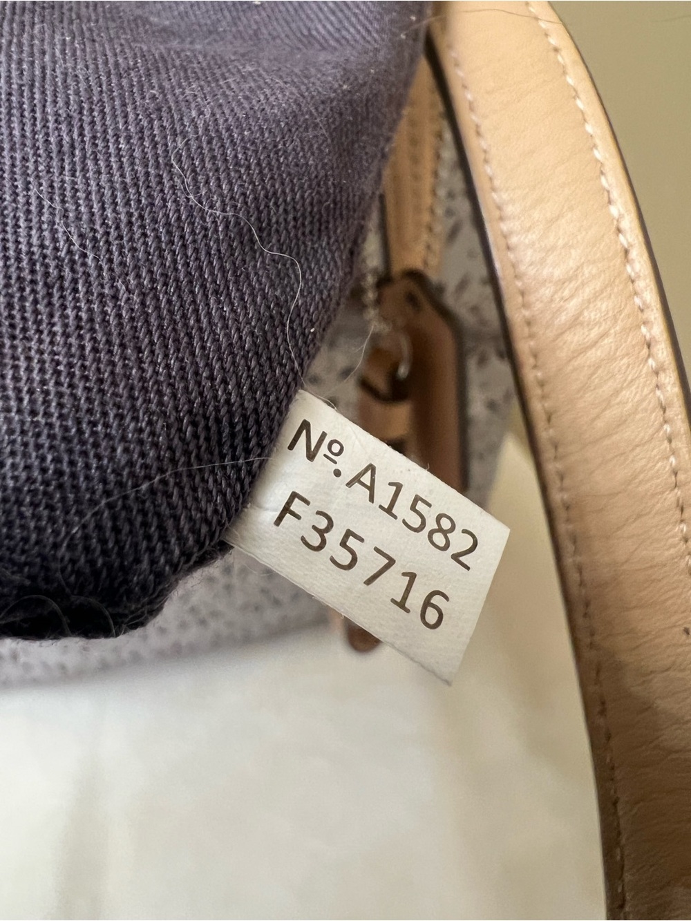Coach Metallic Silver Laser-Cut Tote W Wristlet - Picture 5 of 17